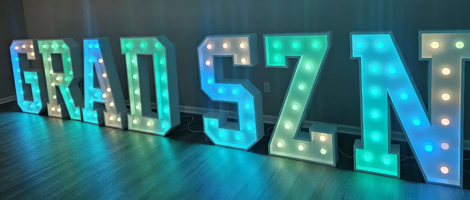 Marquee Letters and Numbers